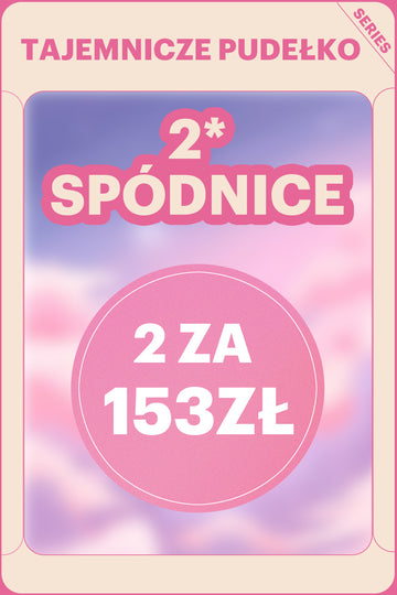 ZAPAKA TAJEMNICZE PUDEŁKO z 2Pc Spódnica